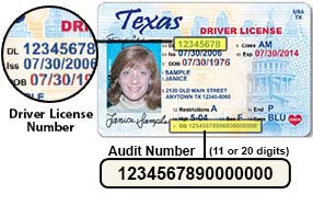 audit license dps number driver driving texas record drivers where dl signup numbers example status line look state office next